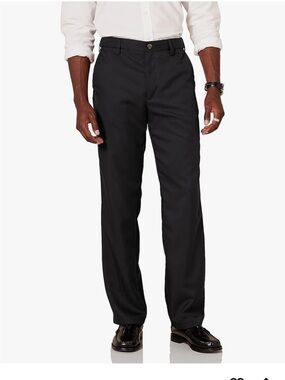 Essentials Men's Black Chinos